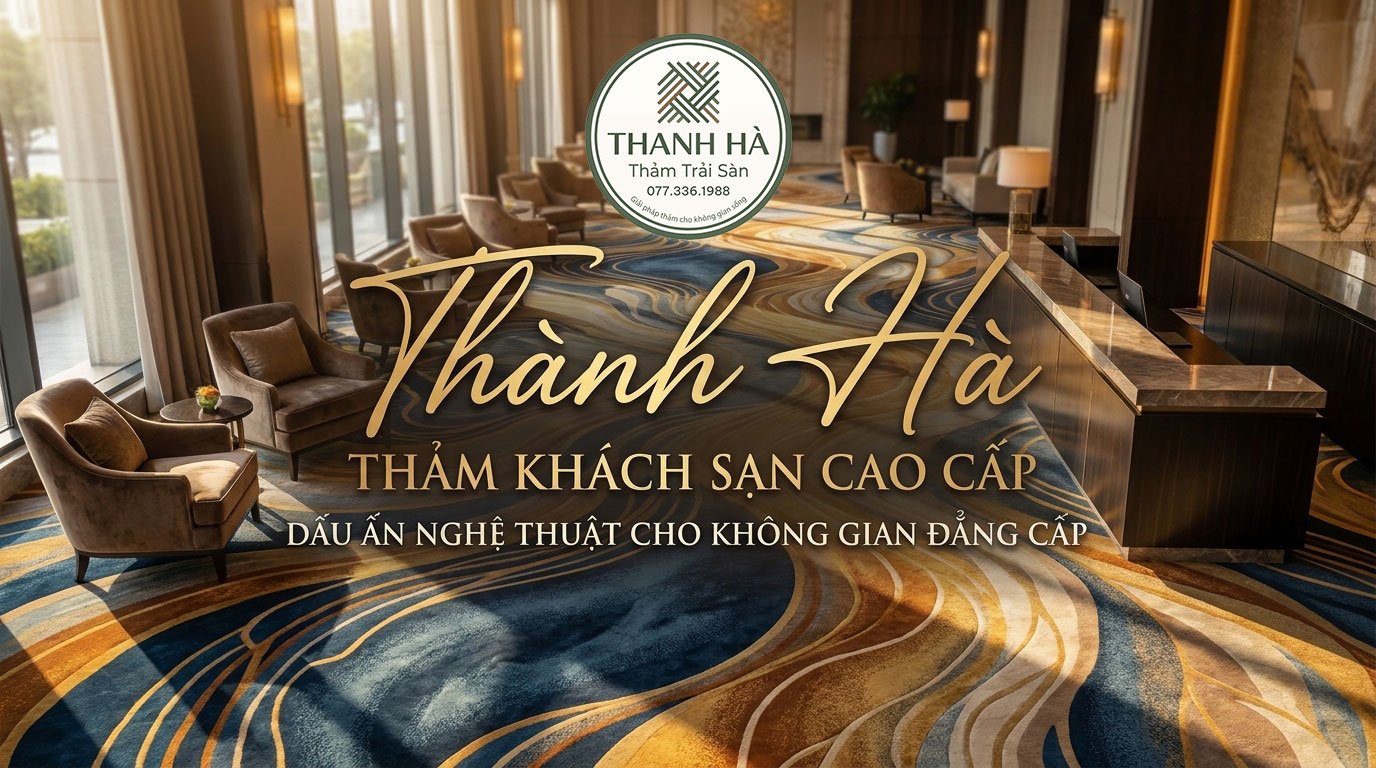 Bộ Sưu Tập Thảm Khách Sạn Dấu Ấn Nghệ Thuật Cho Không Gian Cao Cấp | Thảm Thành Hà
