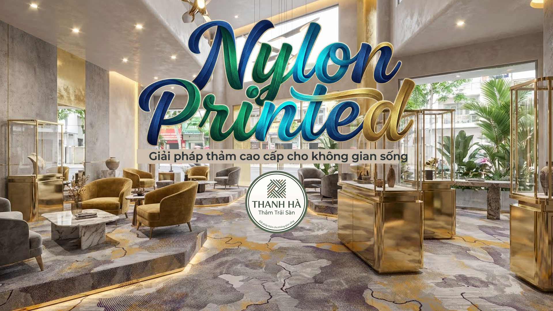 Thảm cuộn hoa văn cao cấp Nylon  – Giải Pháp Thảm Cao Cấp Cho Không Gian Sống & Dự Án 5 Sao