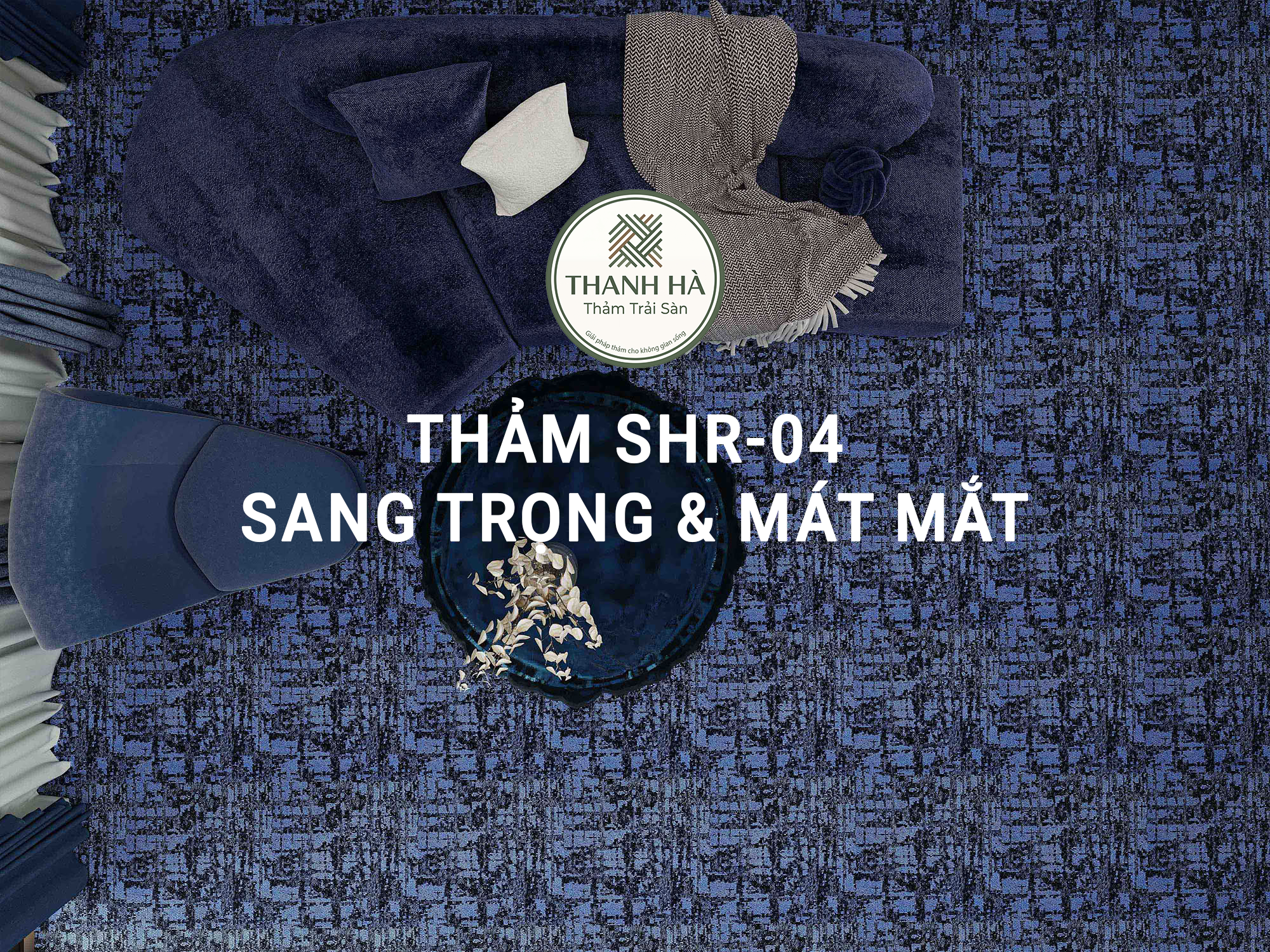 Thảm Cuộn SHR-04 ThaiSilk Line – Giải Pháp Mát Mắt Bền Đẹp Cho Văn Phòng Mùa Hè