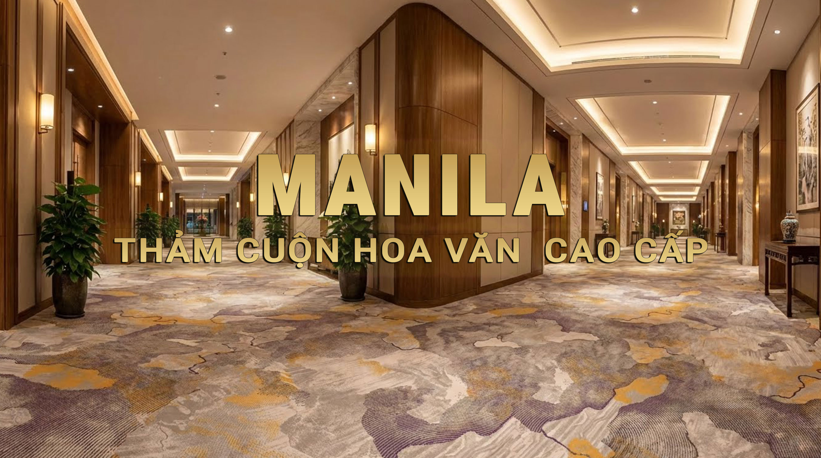 thảm cuộn MANILA