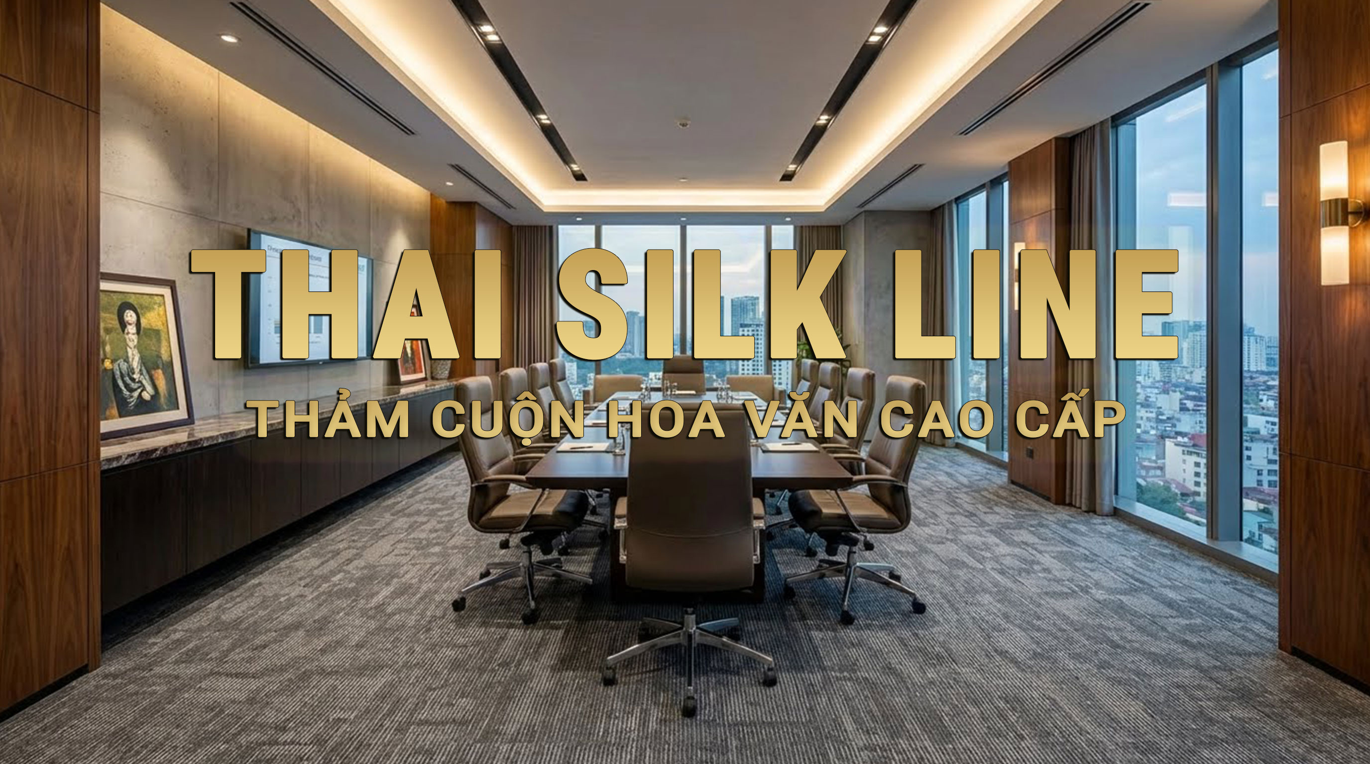 thảm cuộn THAI SILK LINE
