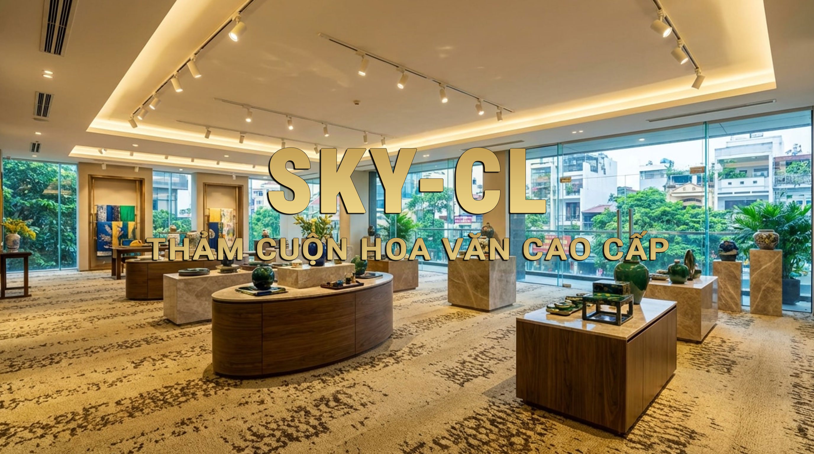 thảm cuộn SKY-CL