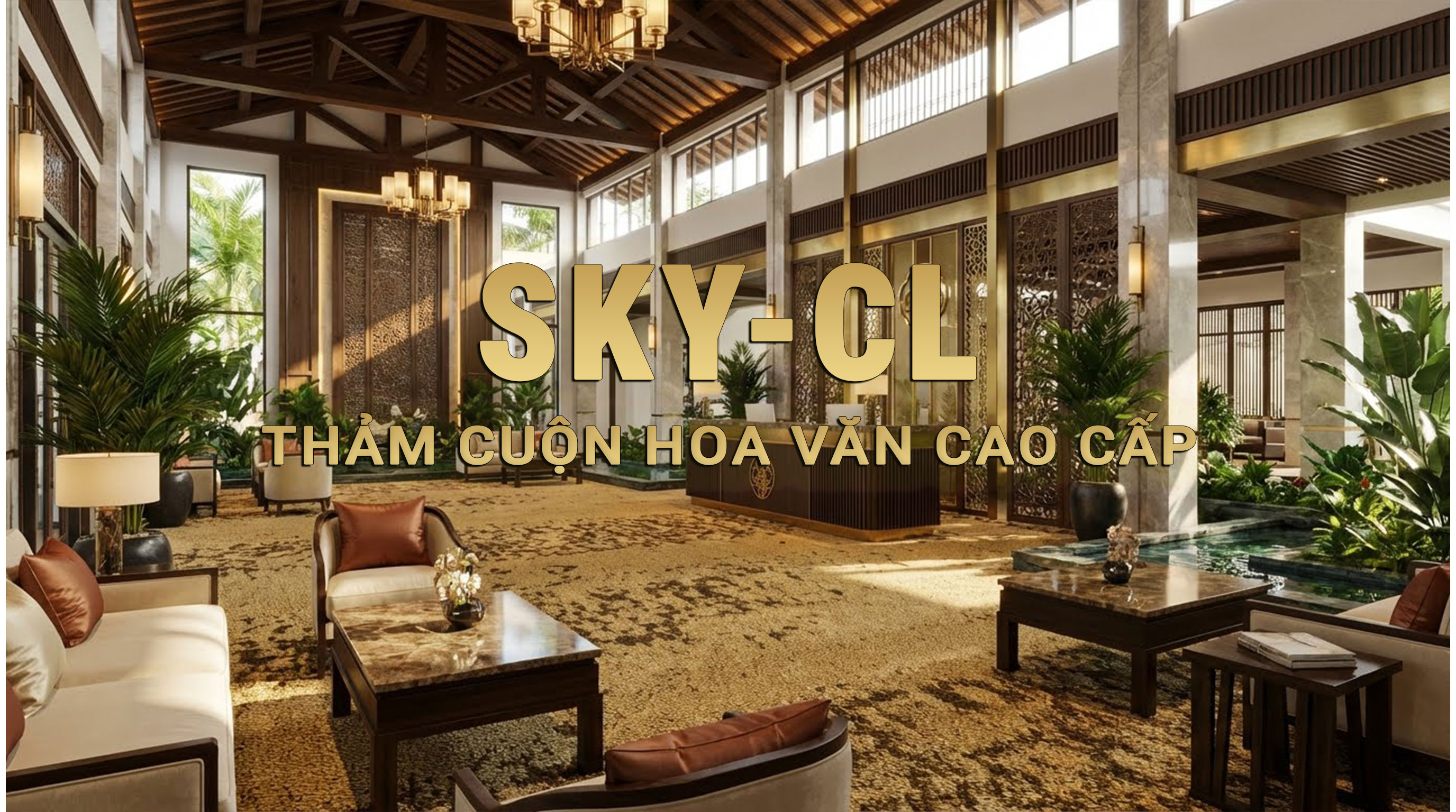 thảm cuộn SKY-CL