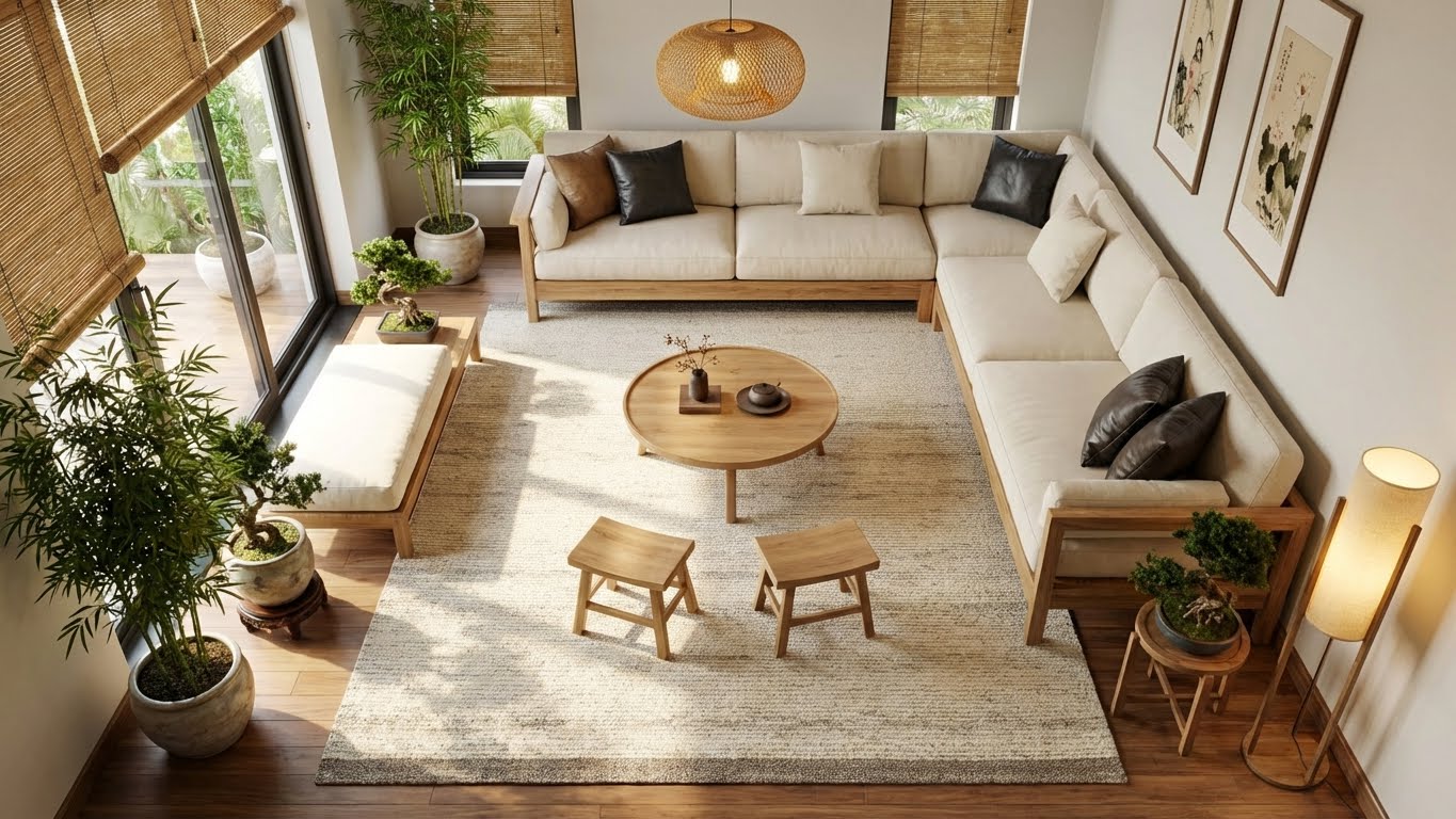 thảm trang trí N-9304BE