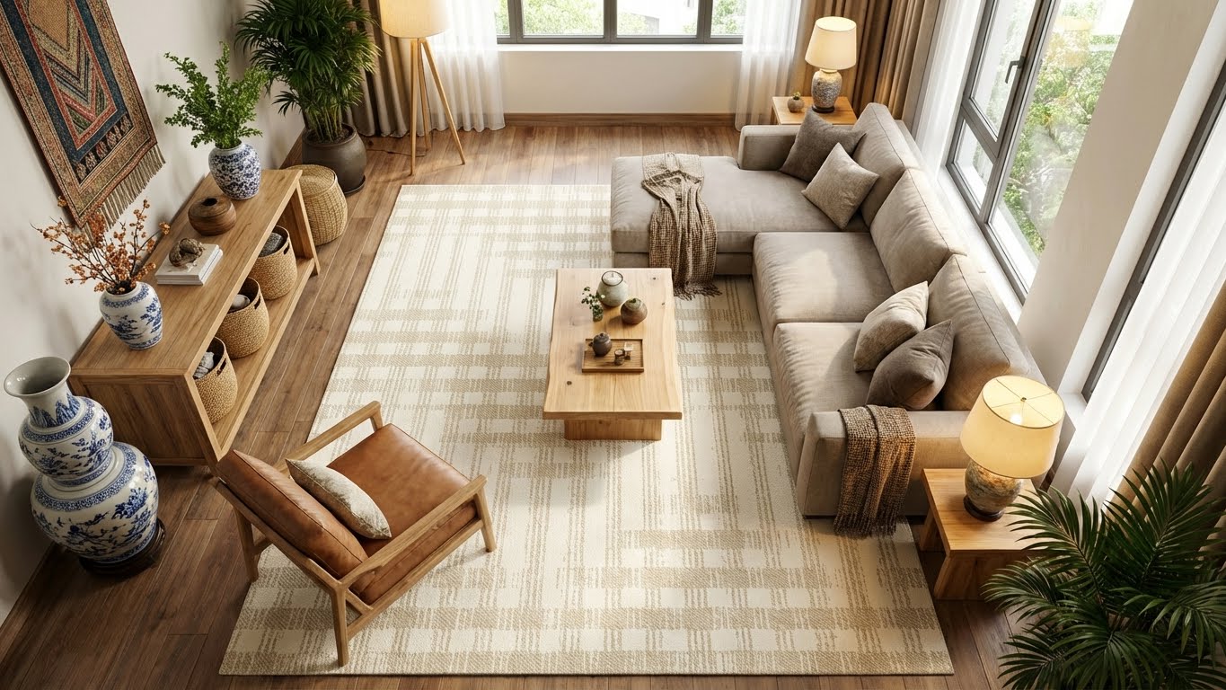 thảm trang trí H-3533BE