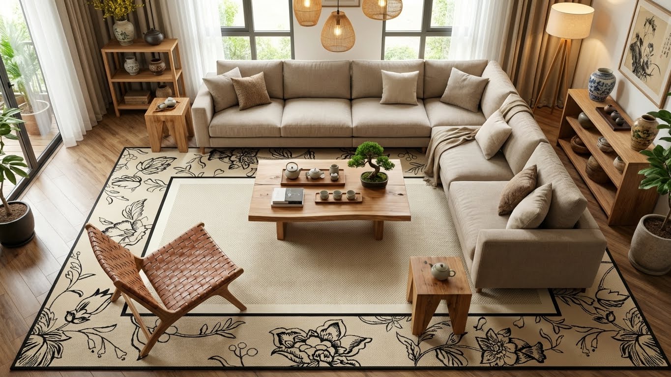 thảm trang trí E_6781