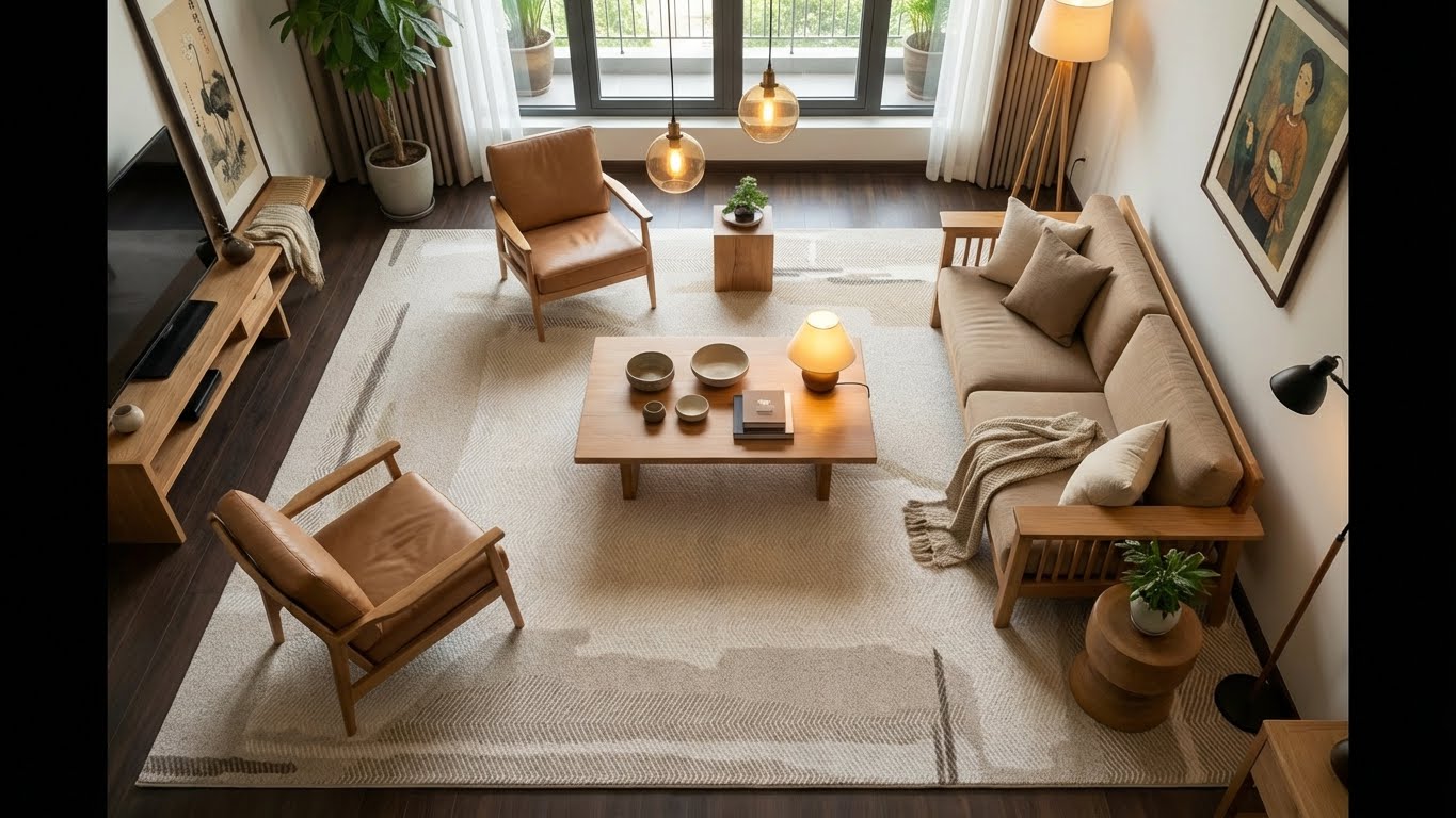 thảm trang trí J 3422