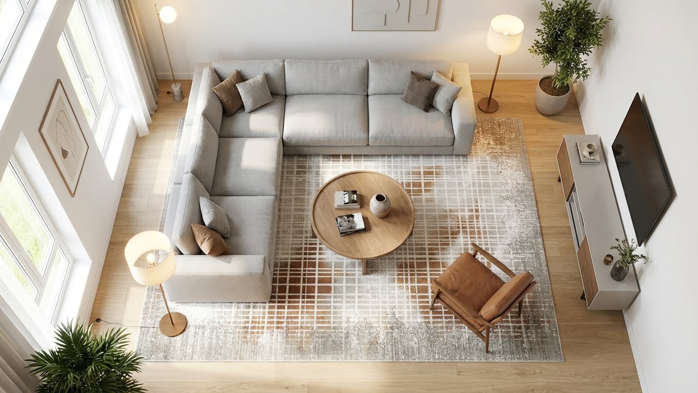 thảm trang trí LY10