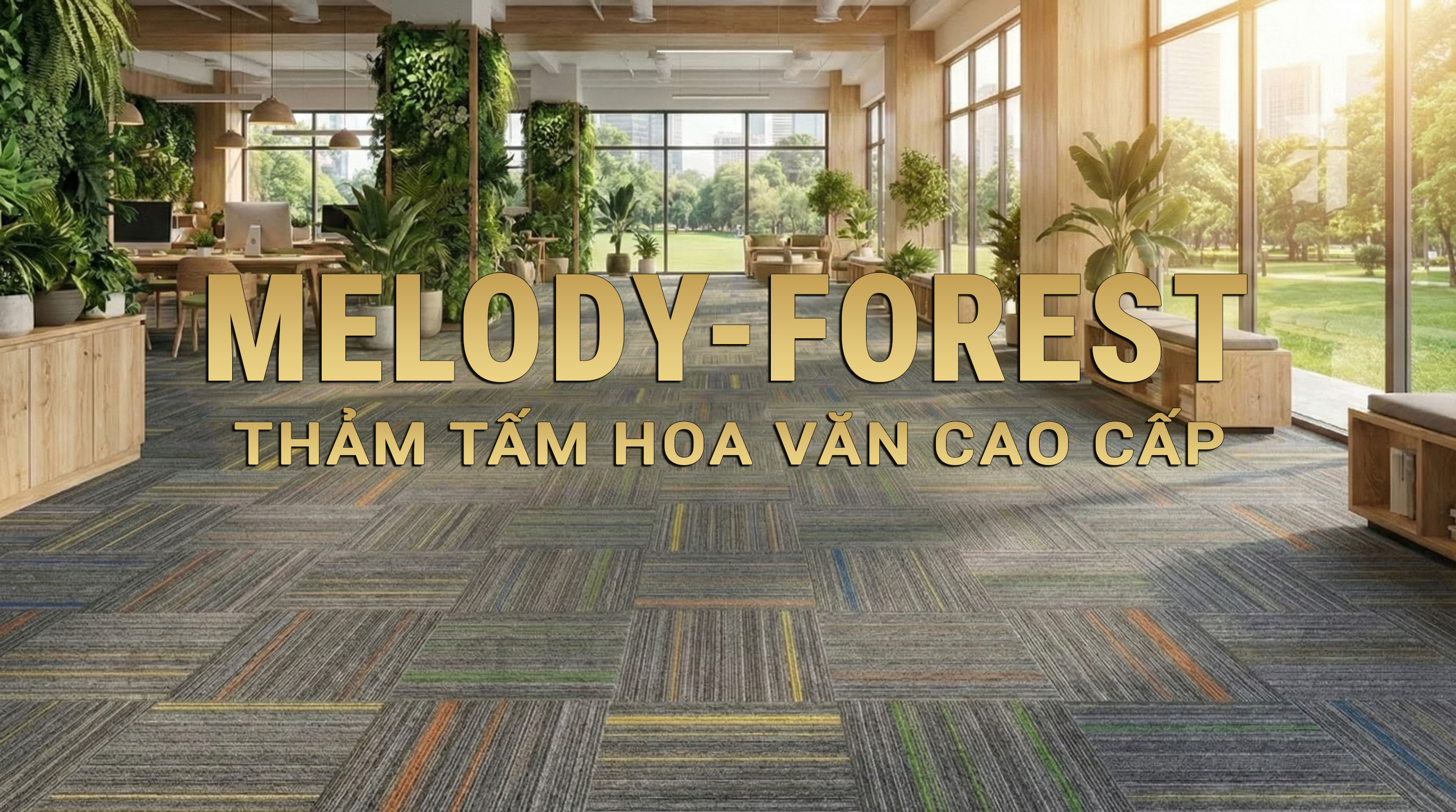 thảm tấm Melody-Forest